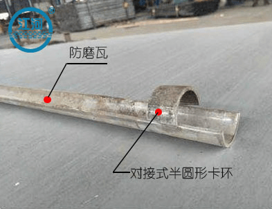 防磨瓦卡環(huán)有幾種？2對接式