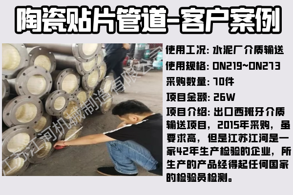 陶瓷復合管